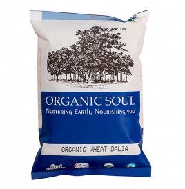 Organic Soul Organic Wheat Dalia   Pack  500 grams